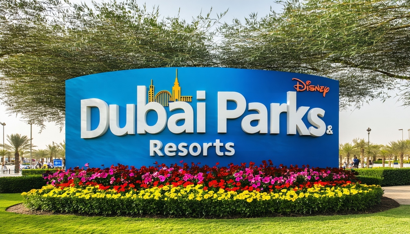 Dubai Parks and Resorts logo